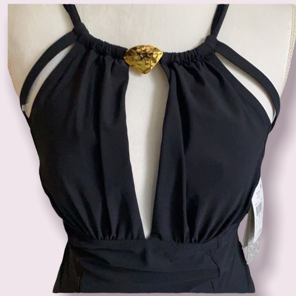 Amoressa Swimwear One Piece Bathing Suit - Picture 2 of 15
